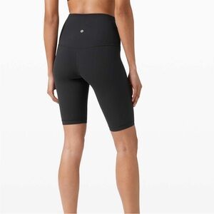 Lululemon Align Super High Rise Short Black 10 inches